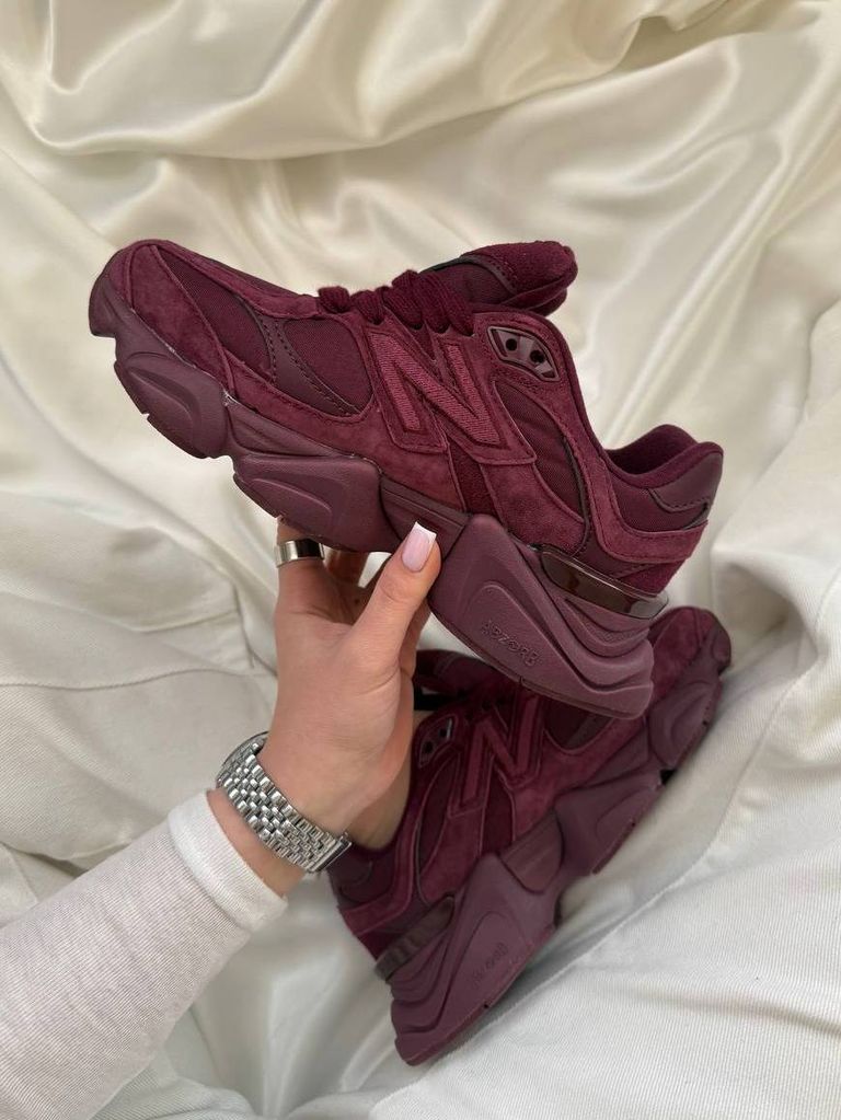 Кросівки бордо New Balance 9060 Burundi  