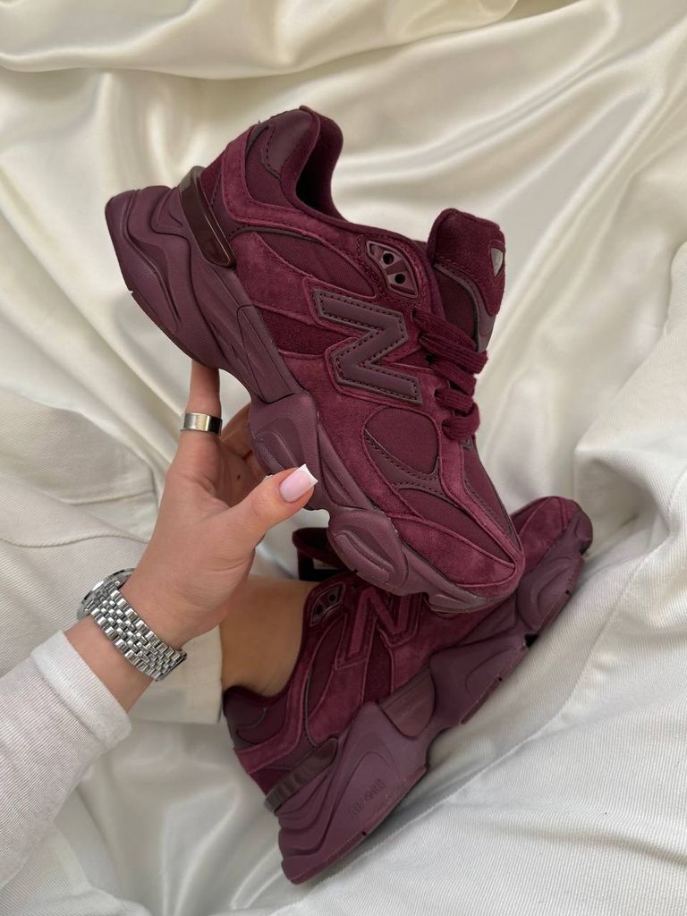 Кросівки бордо New Balance 9060 Burundi  