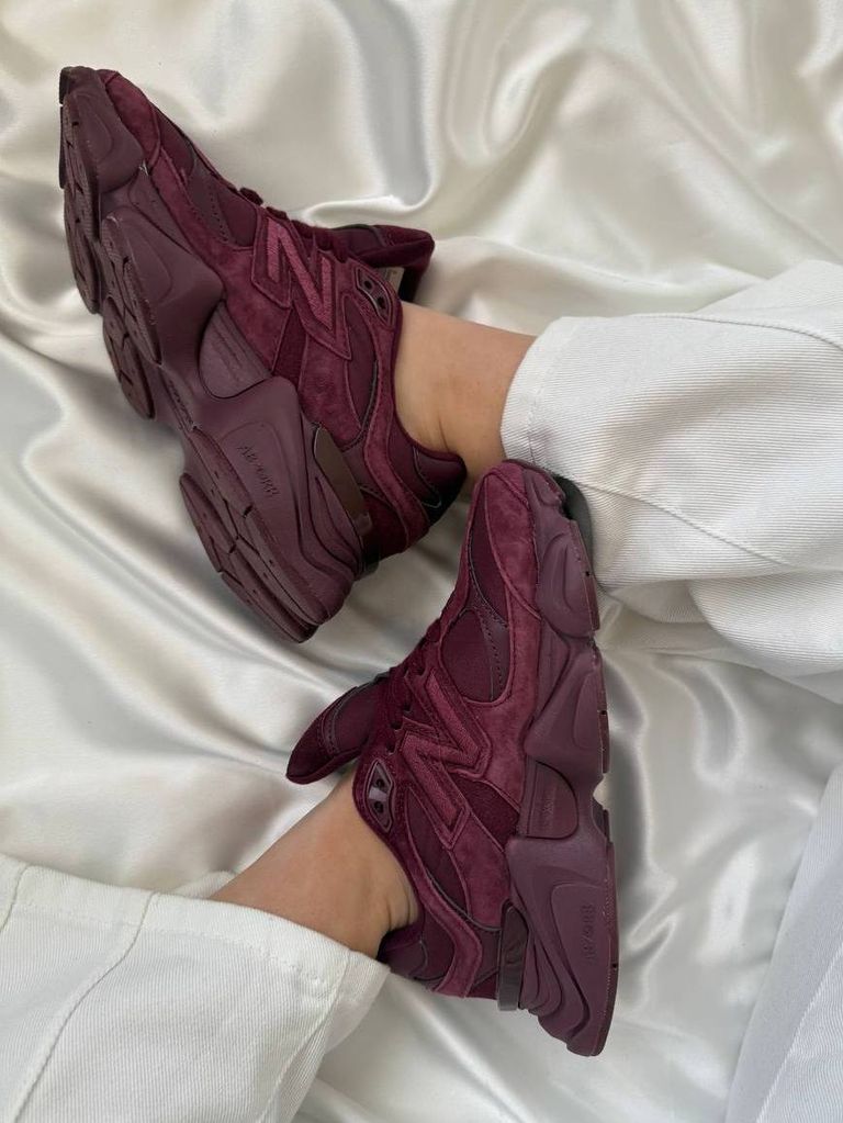 Кросівки бордо New Balance 9060 Burundi  