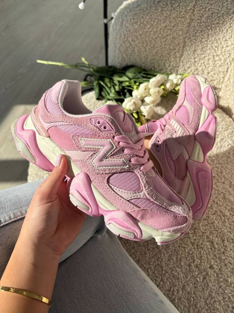 Кросівки рожеві New Balance 9060 Full Pink