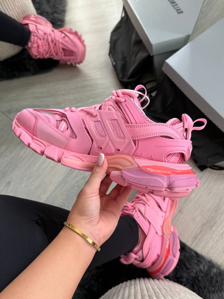 Кросівки рожеві Balenciaga Track Pink PREMIUM