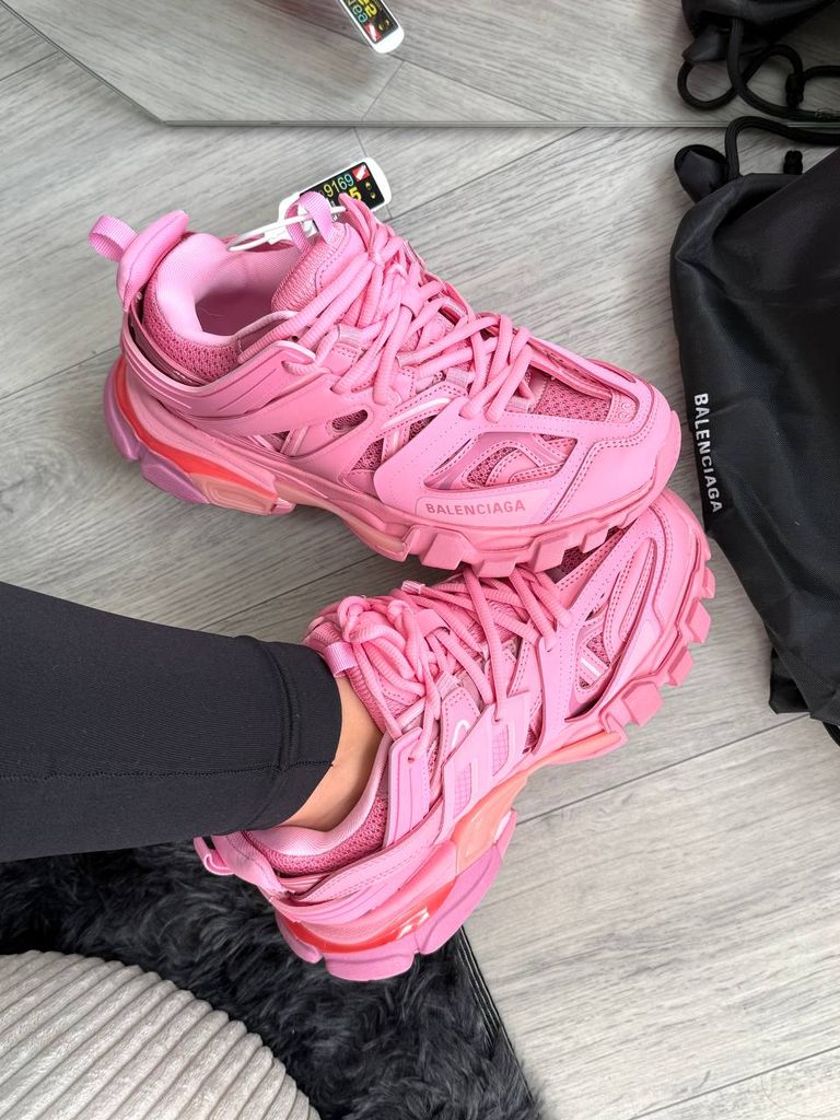 Кросівки рожеві Balenciaga Track Pink PREMIUM