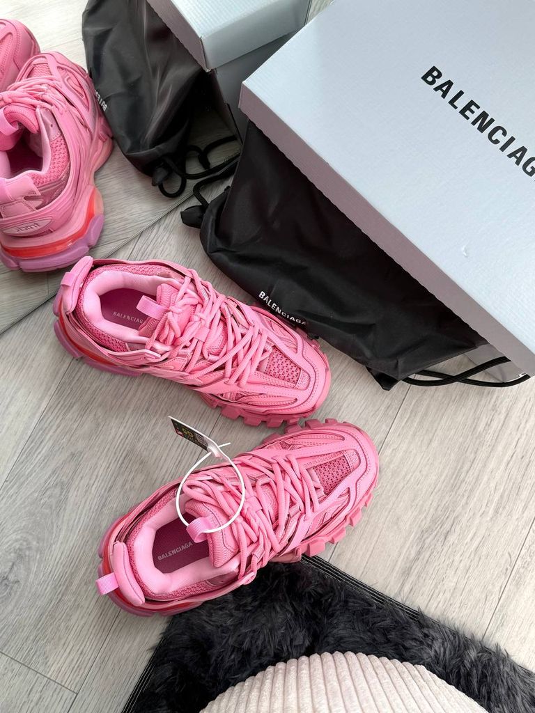 Кросівки рожеві Balenciaga Track Pink PREMIUM