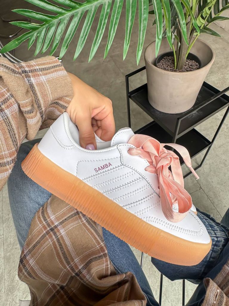 Кросівки Adidas Samba Platform White