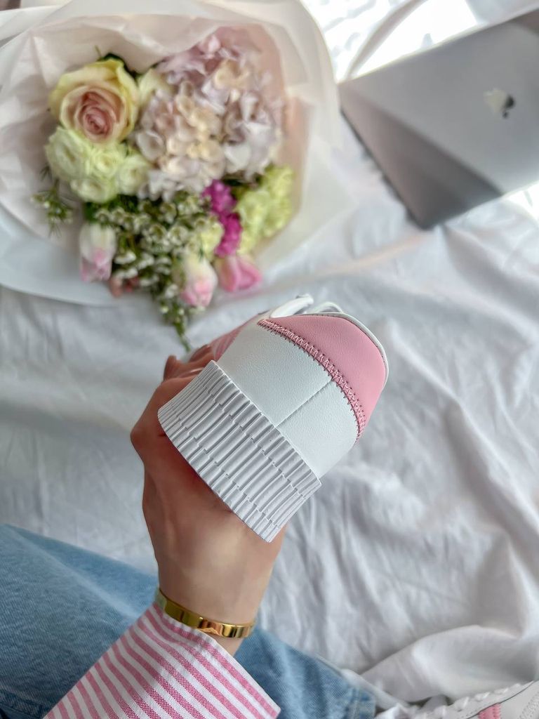 Кросівки Adidas Samba White Pink