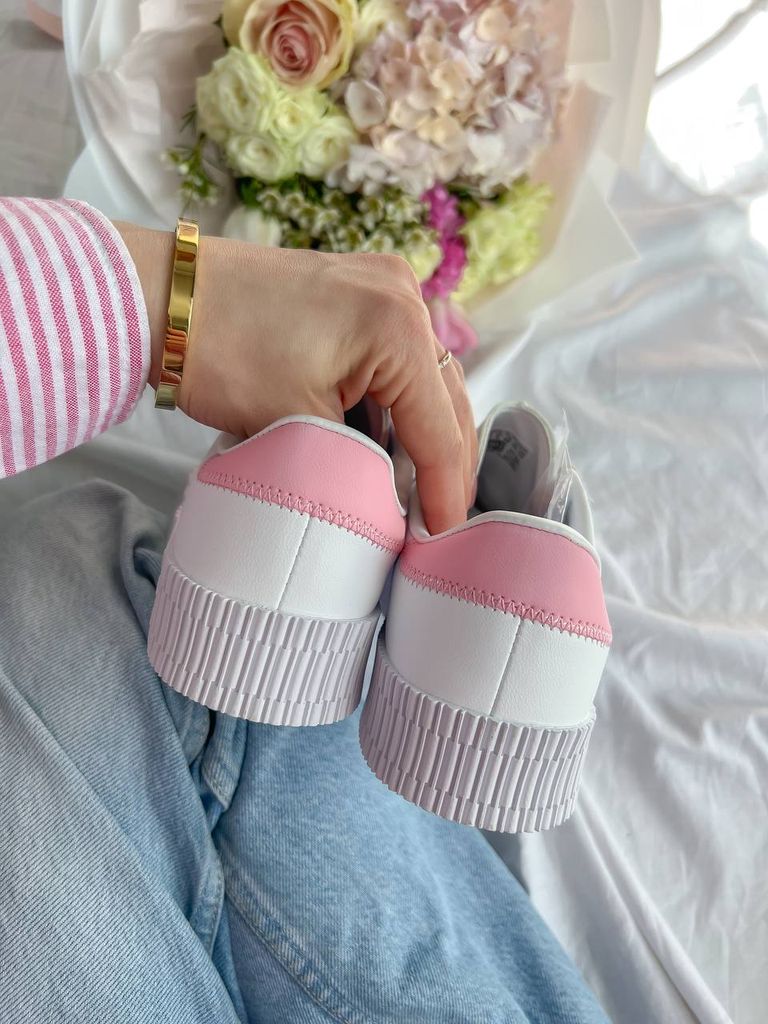 Кросівки Adidas Samba White Pink