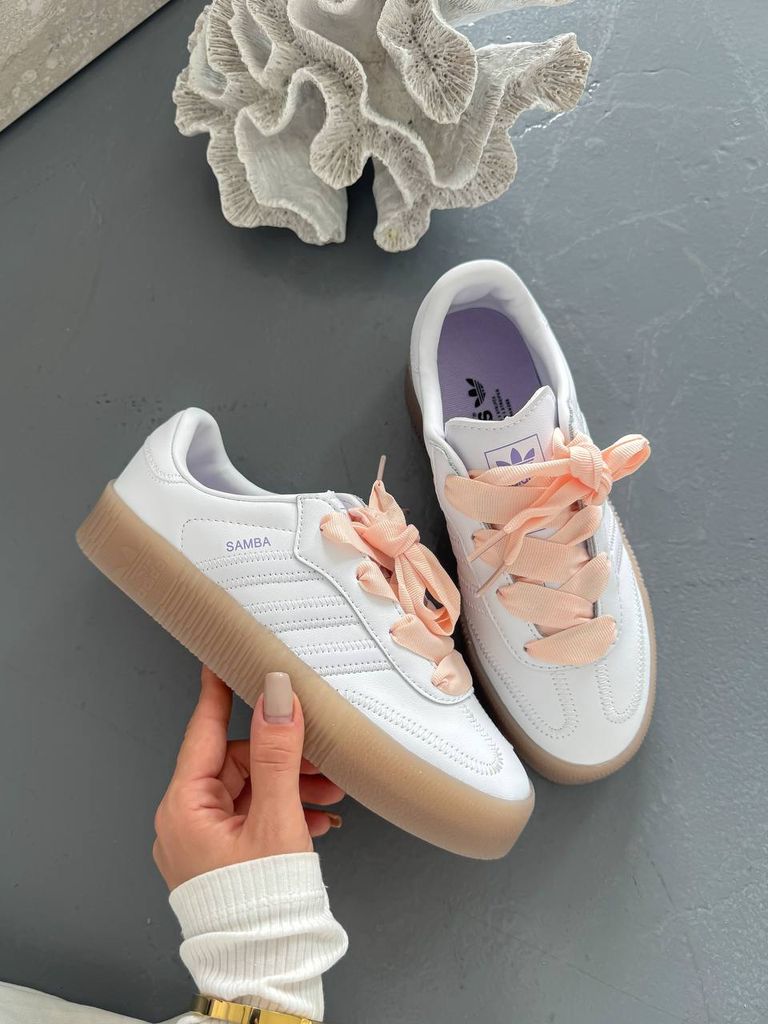 Кросівки Adidas Samba Platform Full White