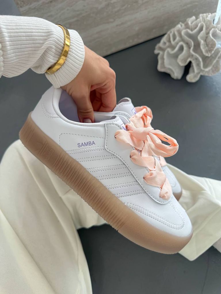 Кросівки Adidas Samba Platform Full White