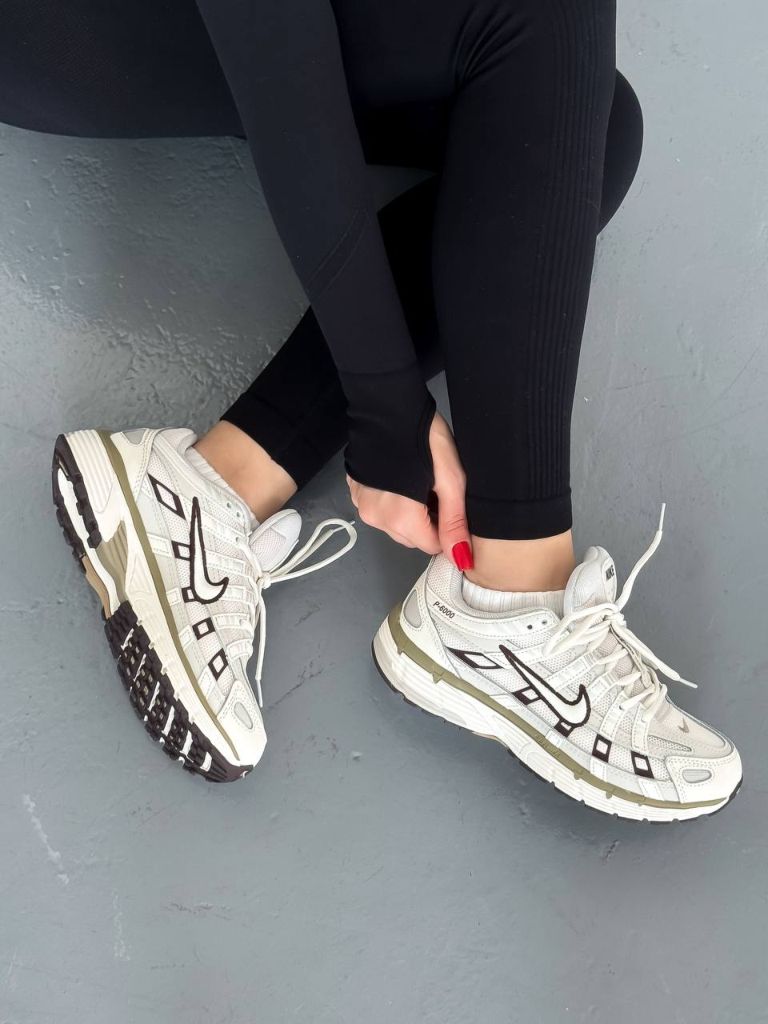 Кросівки Nike P-6000 White Black