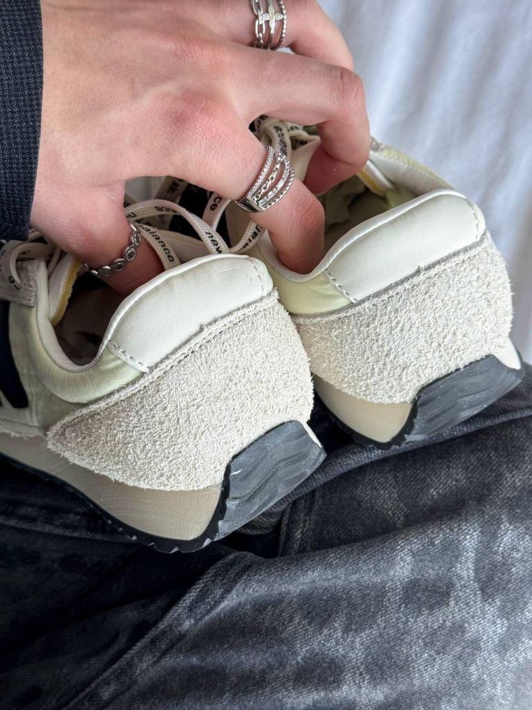 Кросівки бежеві New Balance 471 Beige Black