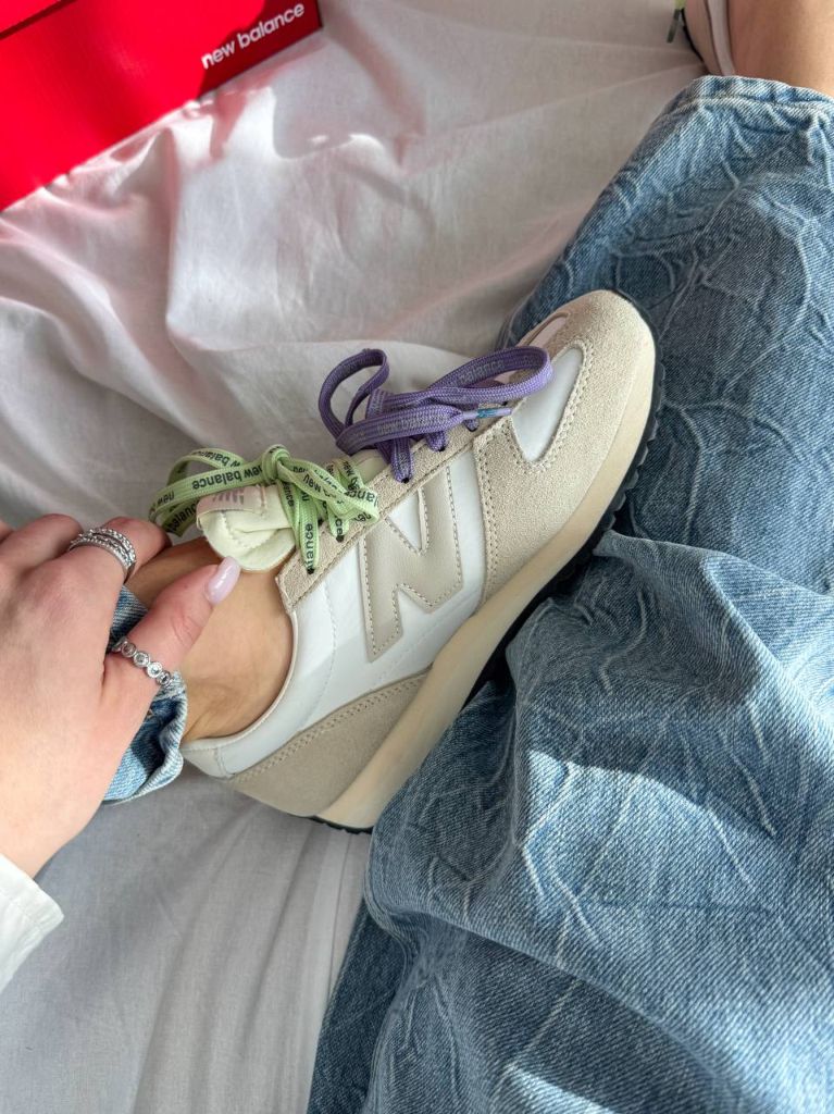 Кросівки біло-бежеві New Balance 471 White Beige