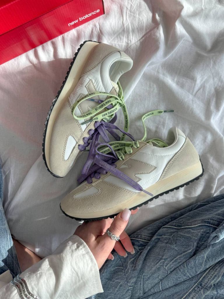 Кросівки біло-бежеві New Balance 471 White Beige