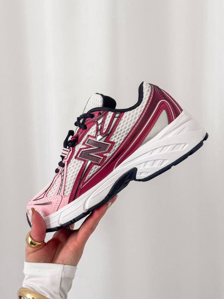 Кросівки New Balance 740 White Burgundy