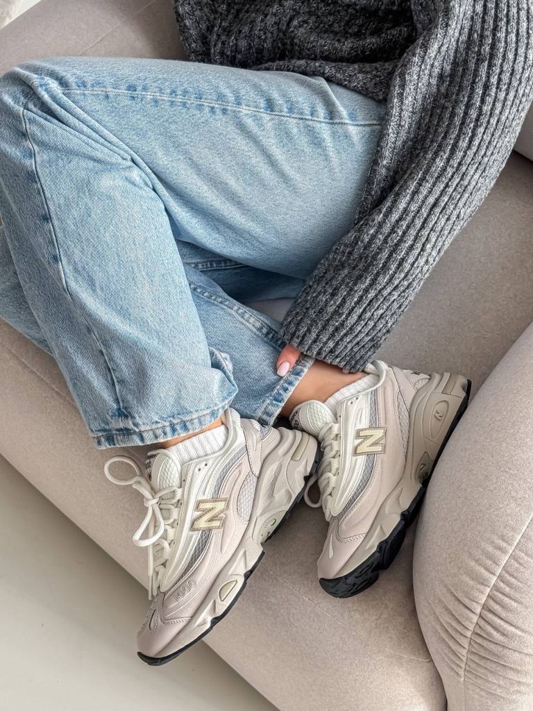 Кросівки бежеві New Balance Aimе Leon Dore Grey