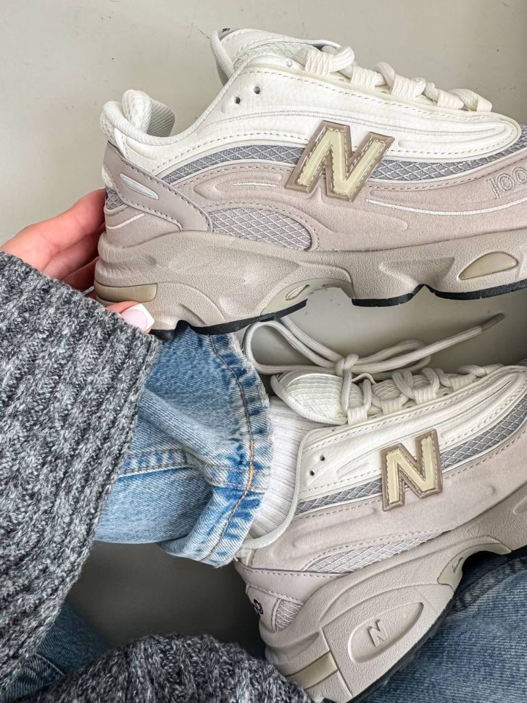 Кросівки бежеві New Balance Aimе Leon Dore Grey