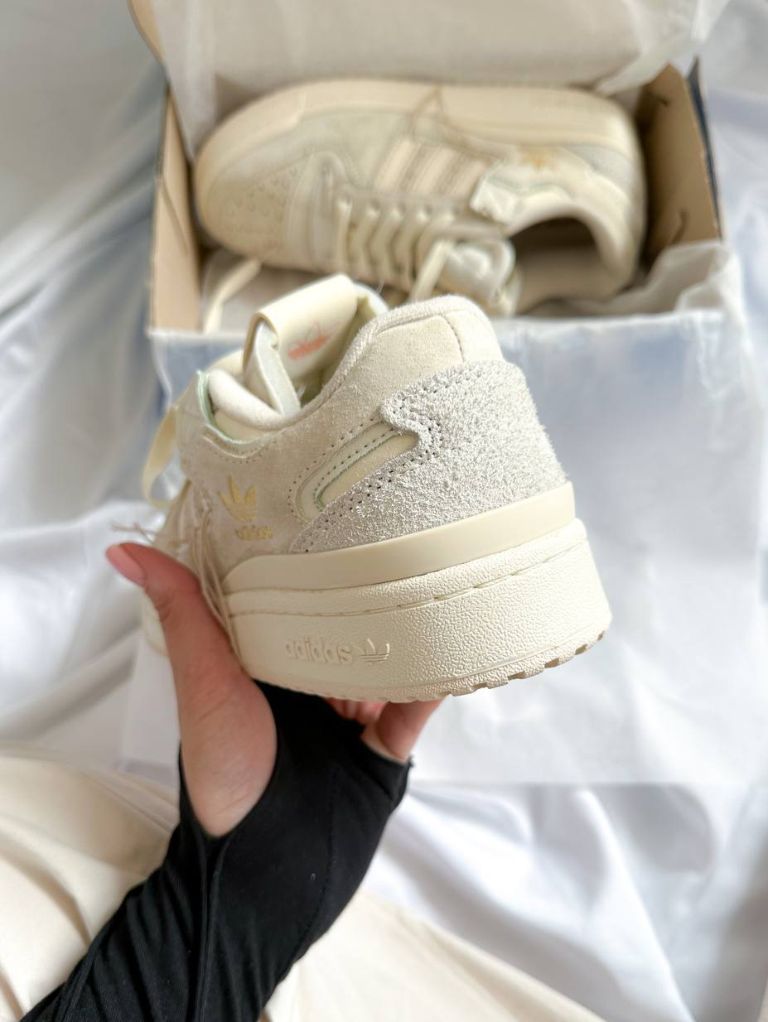 Кросівки бежеві Adidas Forum Beige Premium