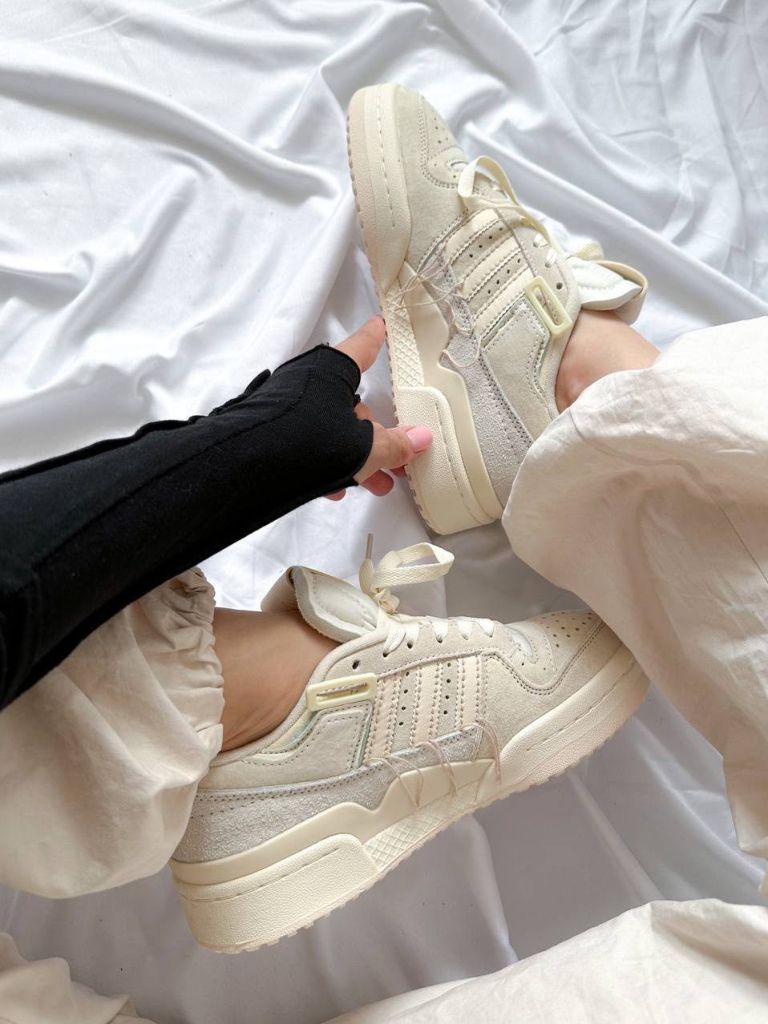 Кросівки бежеві Adidas Forum Beige Premium