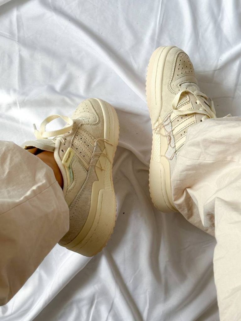 Кросівки бежеві Adidas Forum Beige Premium