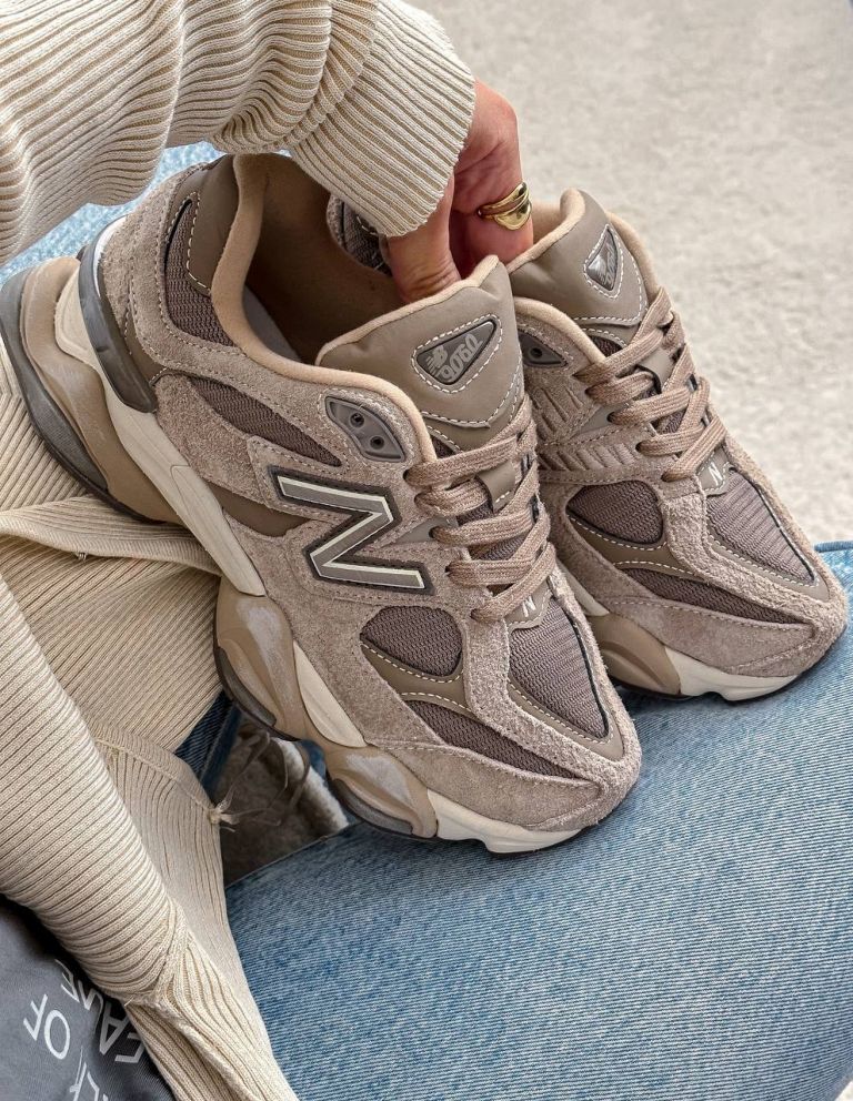 Кросівки мокко New Balance 9060 Beige Brown