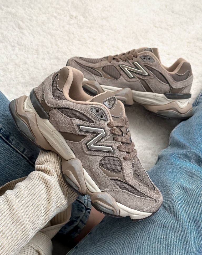 Кросівки мокко New Balance 9060 Beige Brown