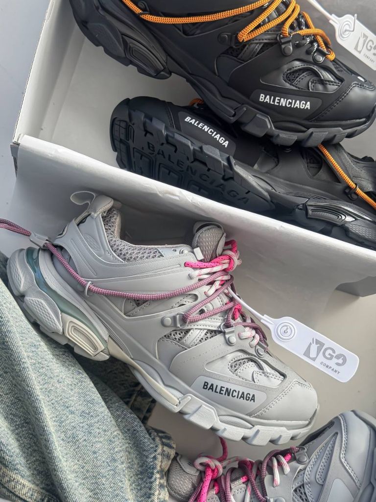 Кросівки Balenciaga Track Trail Laces WMNS Grey Pink