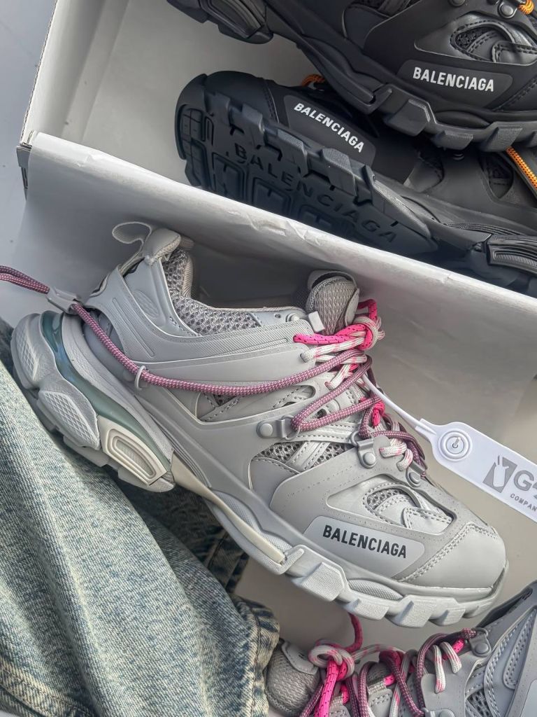 Кросівки Balenciaga Track Trail Laces WMNS Grey Pink