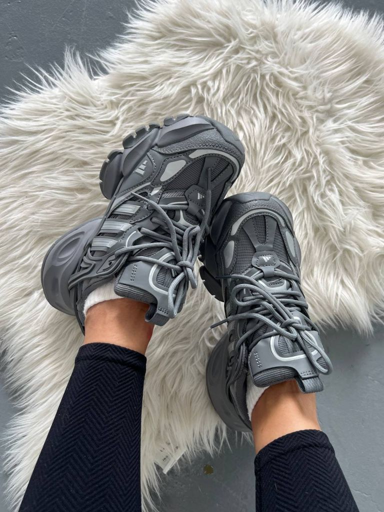 Кросівки сірі Adidas Vento XLG Deluxe Grey