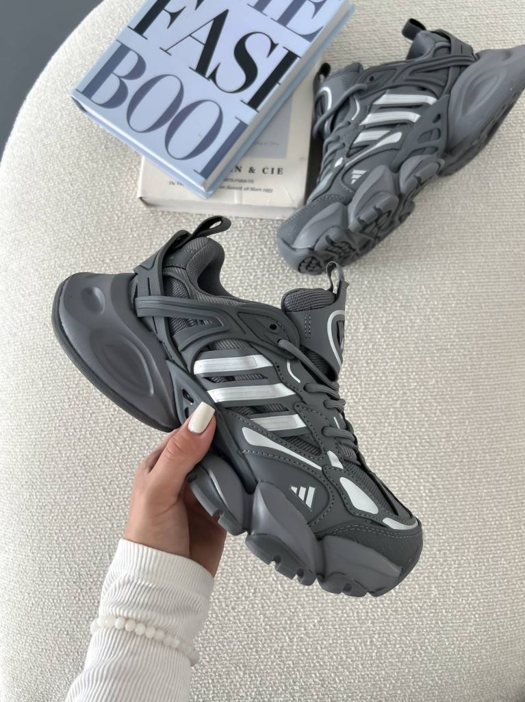 Кросівки сірі Adidas Vento XLG Deluxe Grey