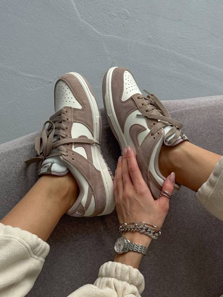 Кросівки бежеві Nike Dunk Low Sail Beige