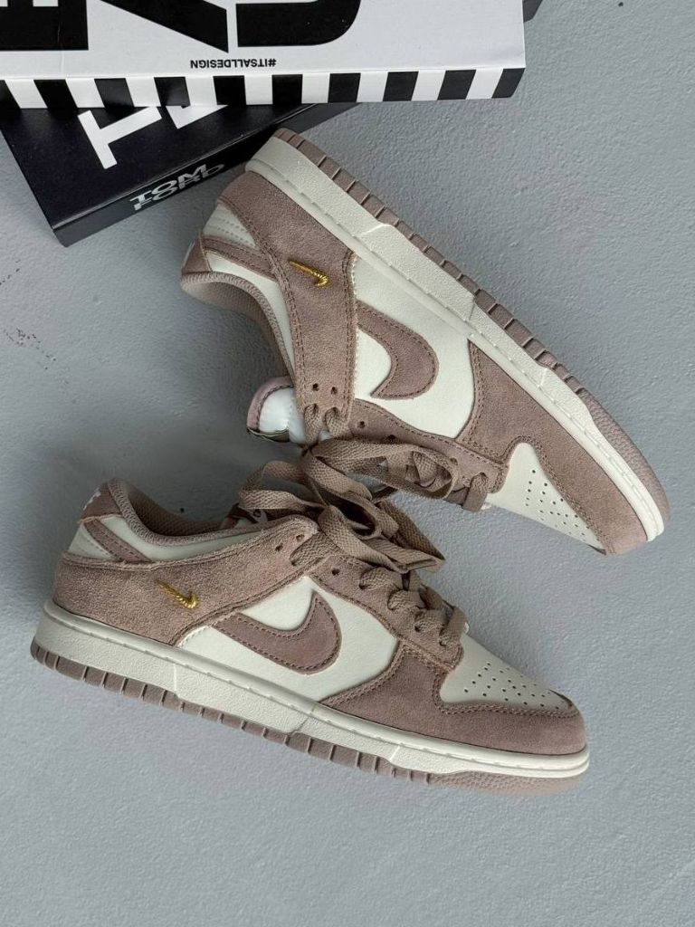 Кросівки бежеві Nike Dunk Low Sail Beige
