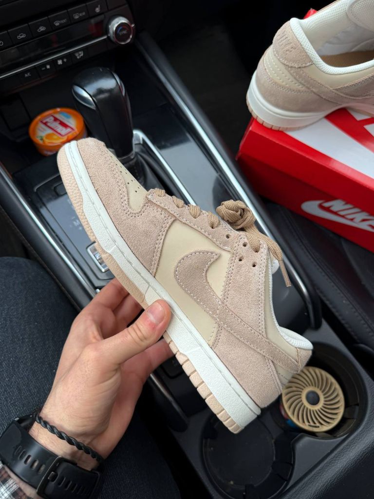 Кросівки бежеві Nike Wmns Dunk Low Brown