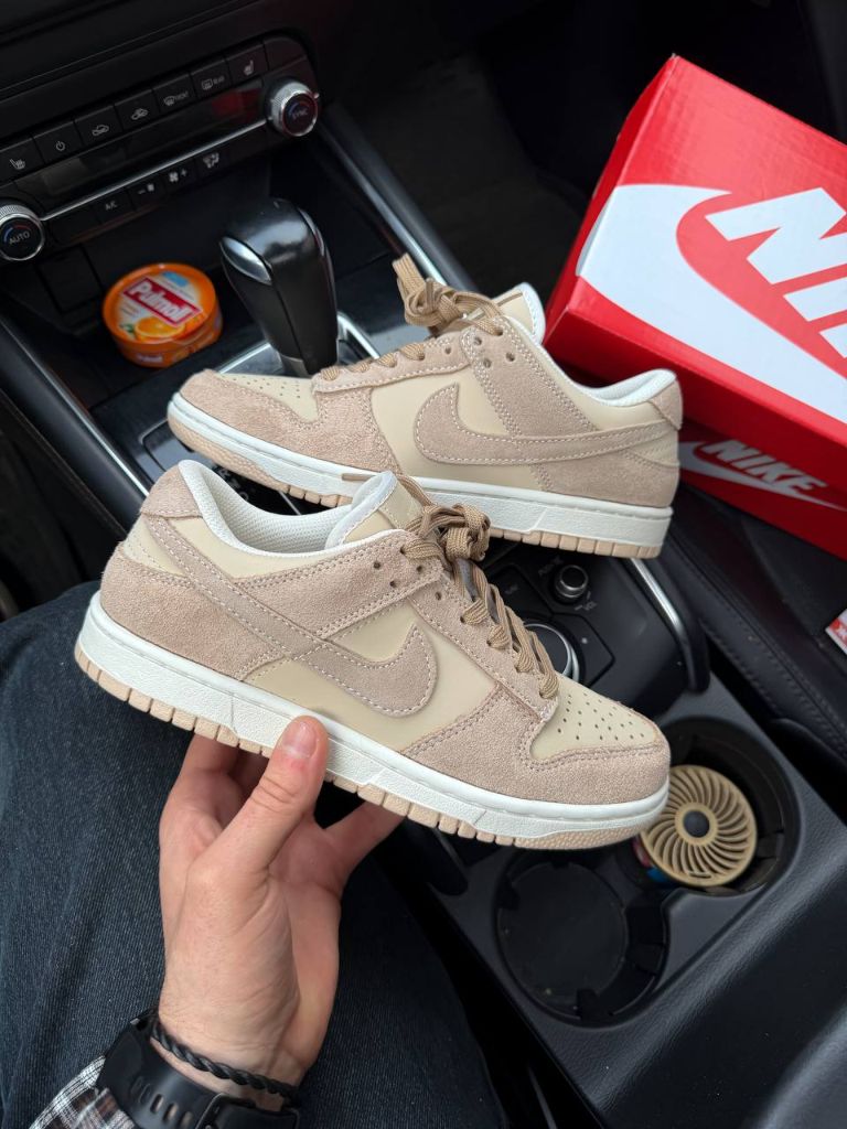 Кросівки бежеві Nike Wmns Dunk Low Brown