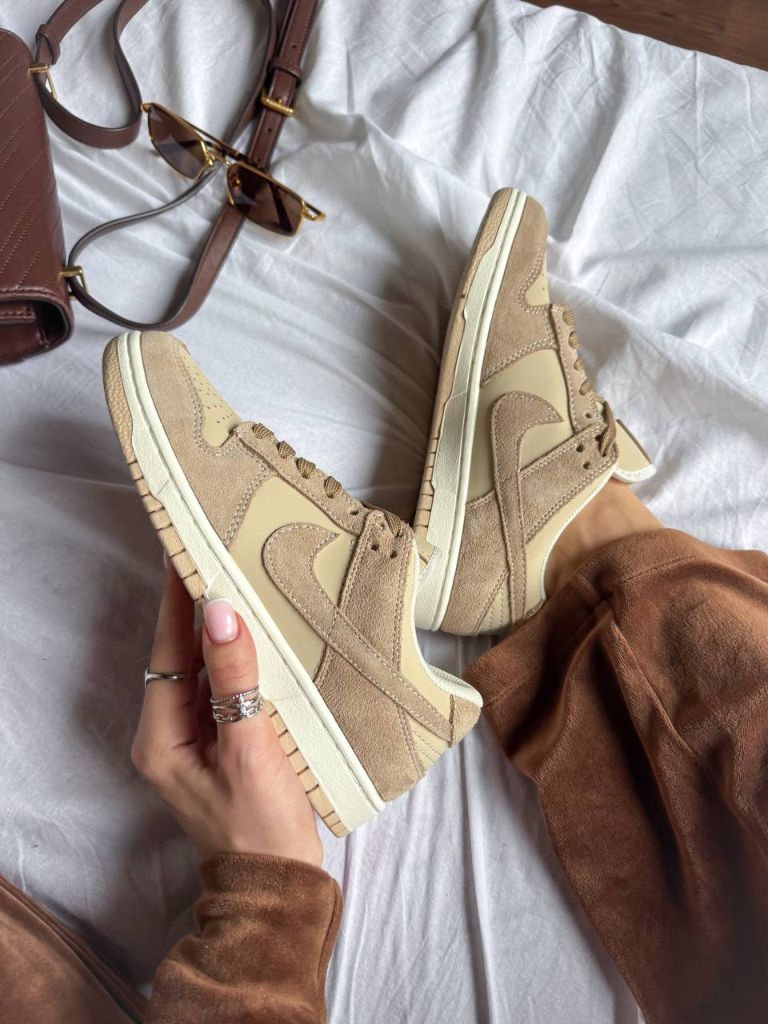 Кросівки бежеві Nike Wmns Dunk Low Brown