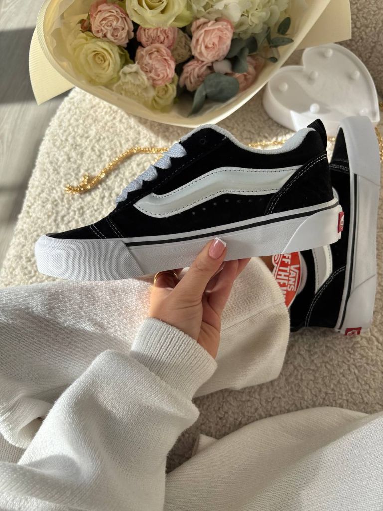 Чорні кеди Vans KNU School