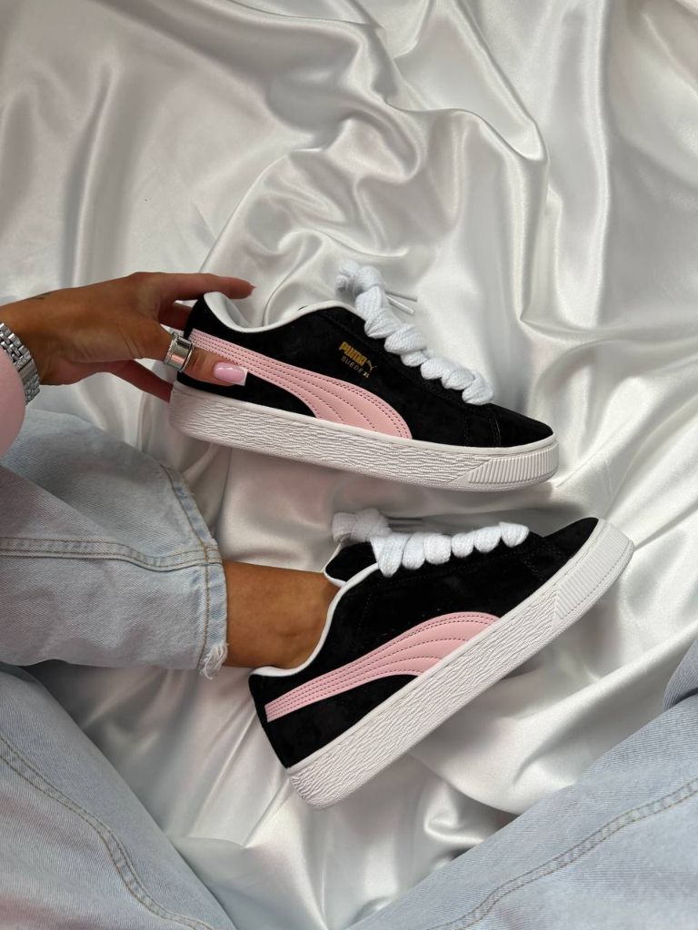 Кеди Puma Suede XL Pink Black