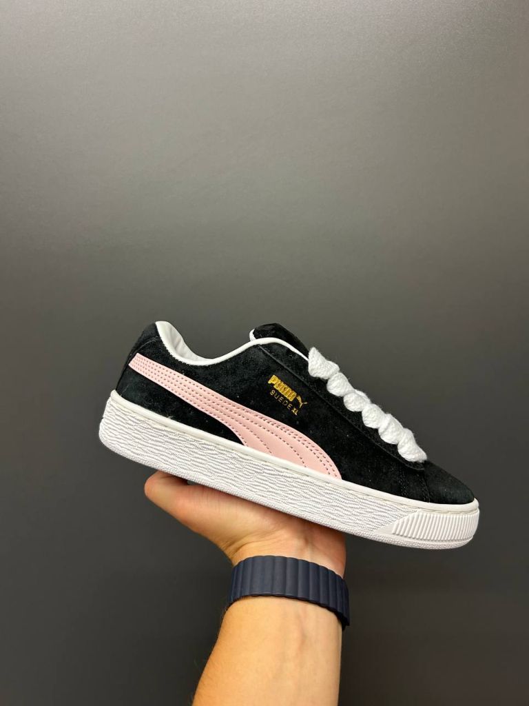 Кеди Puma Suede XL Pink Black