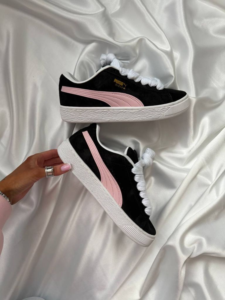 Кеди Puma Suede XL Pink Black