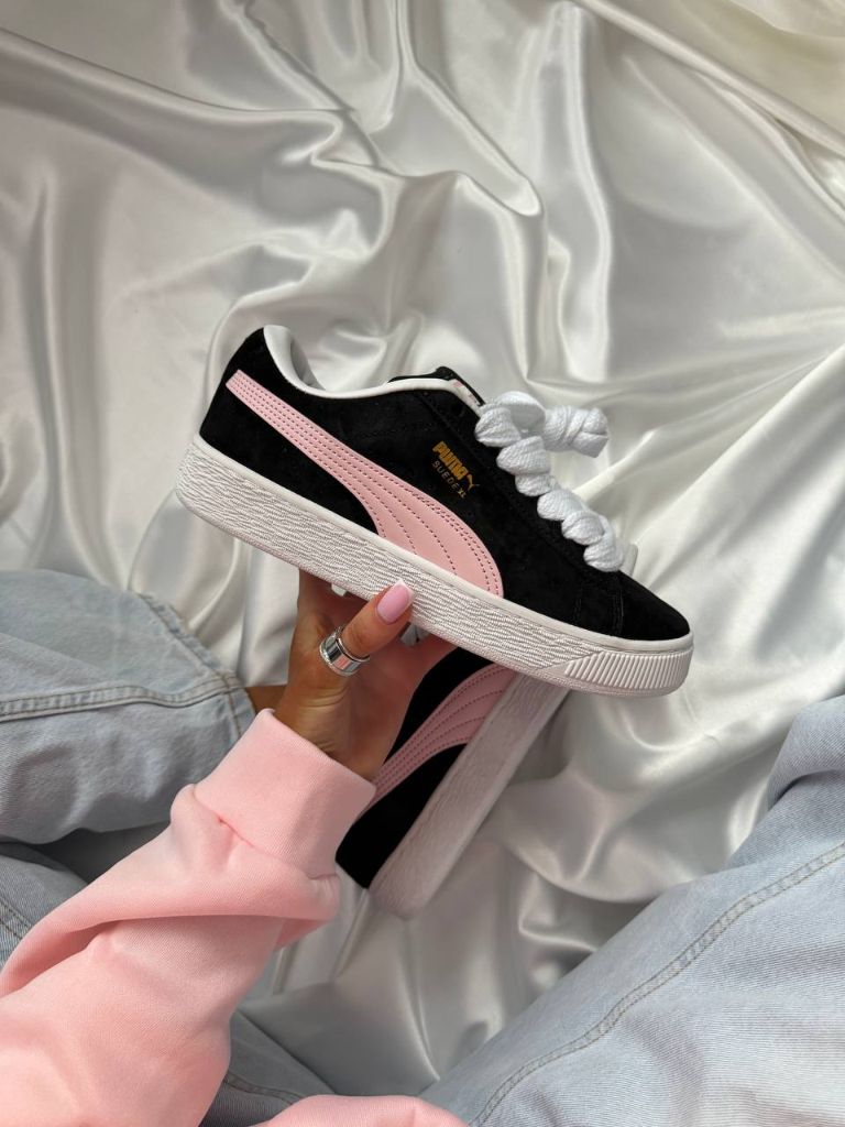 Кеди Puma Suede XL Pink Black