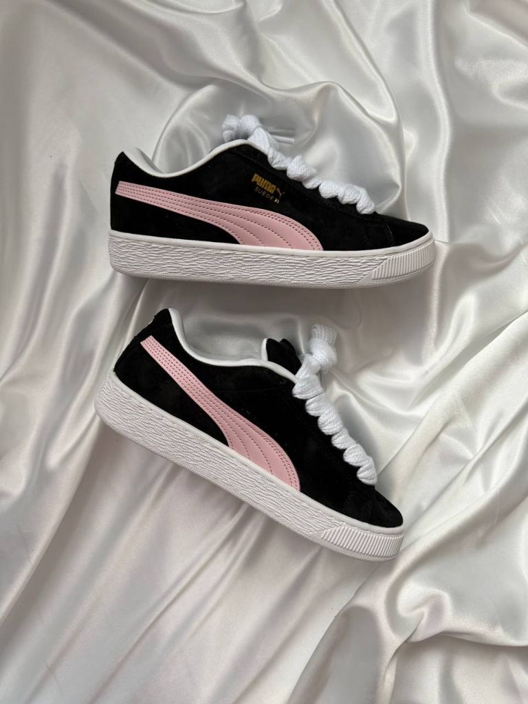 Кеди Puma Suede XL Pink Black