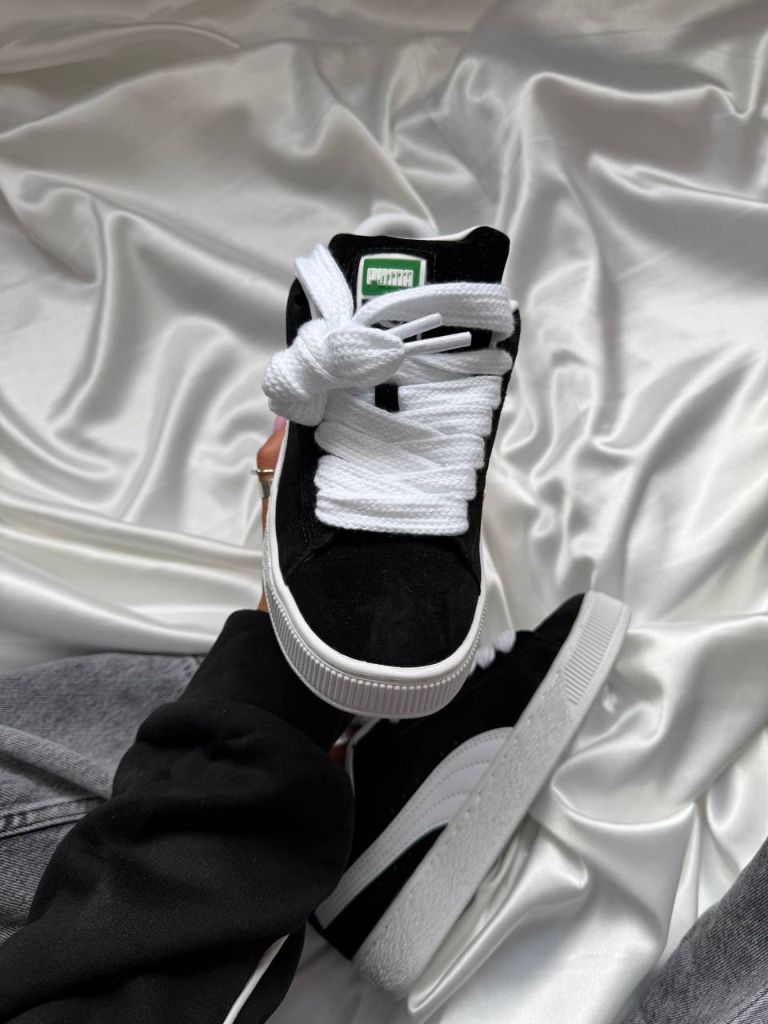 Кеди Puma Suede XL Black White