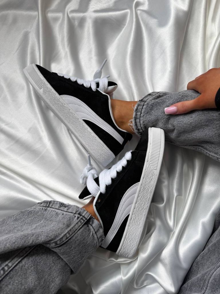 Кеди Puma Suede XL Black White