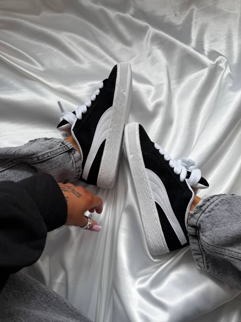 Кеди Puma Suede XL Black White