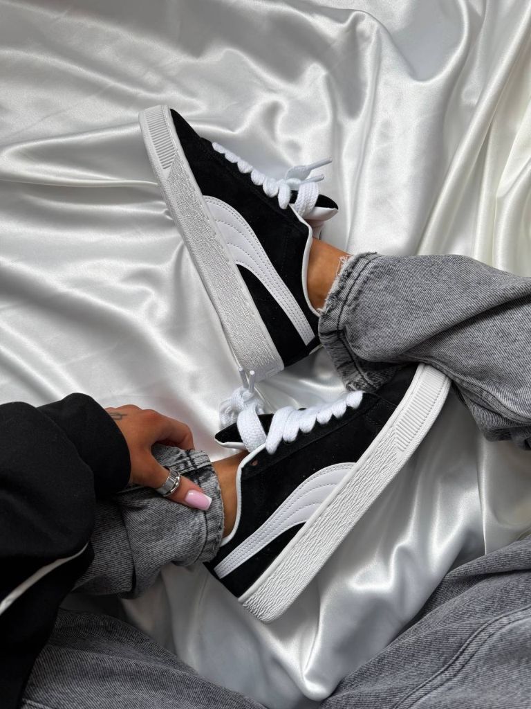 Кеди Puma Suede XL Black White