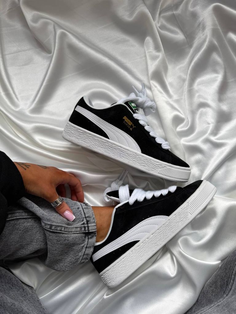 Кеди Puma Suede XL Black White