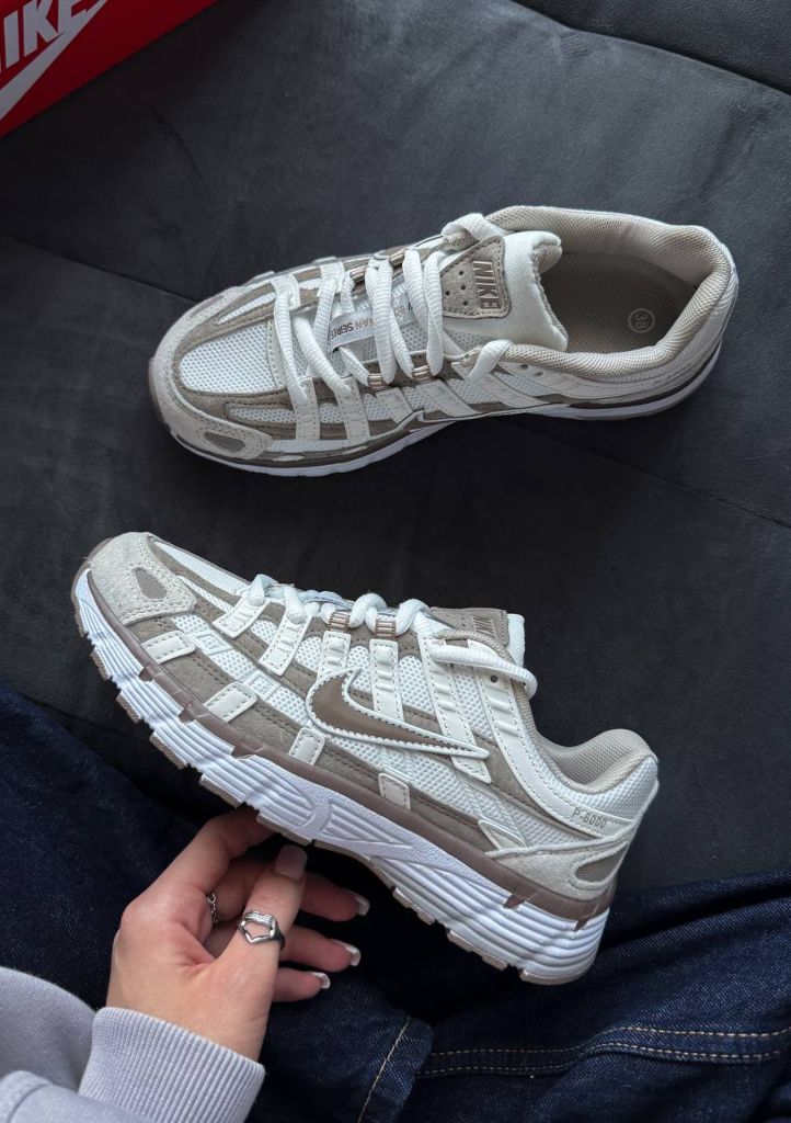 Кросівки Nike P-6000 White Brown
