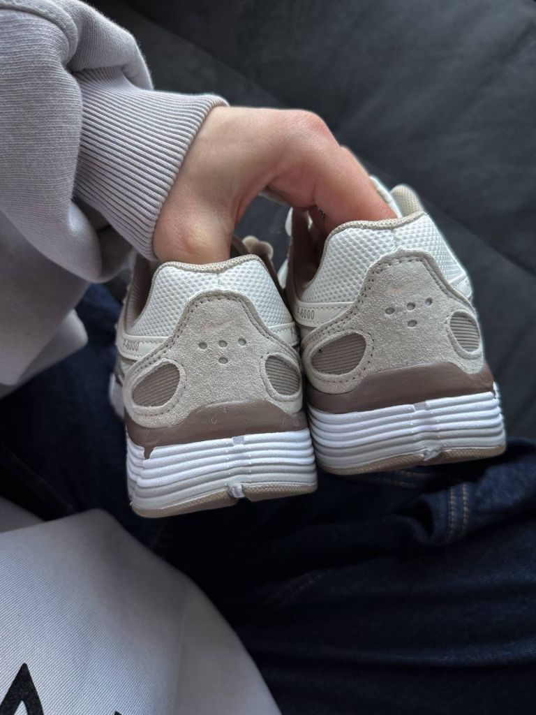 Кросівки Nike P-6000 White Brown