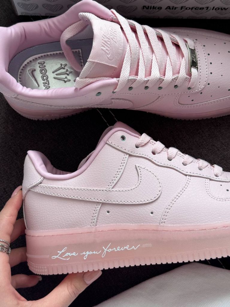 Рожеві кросівки Nike Air Force Nocta D Pink