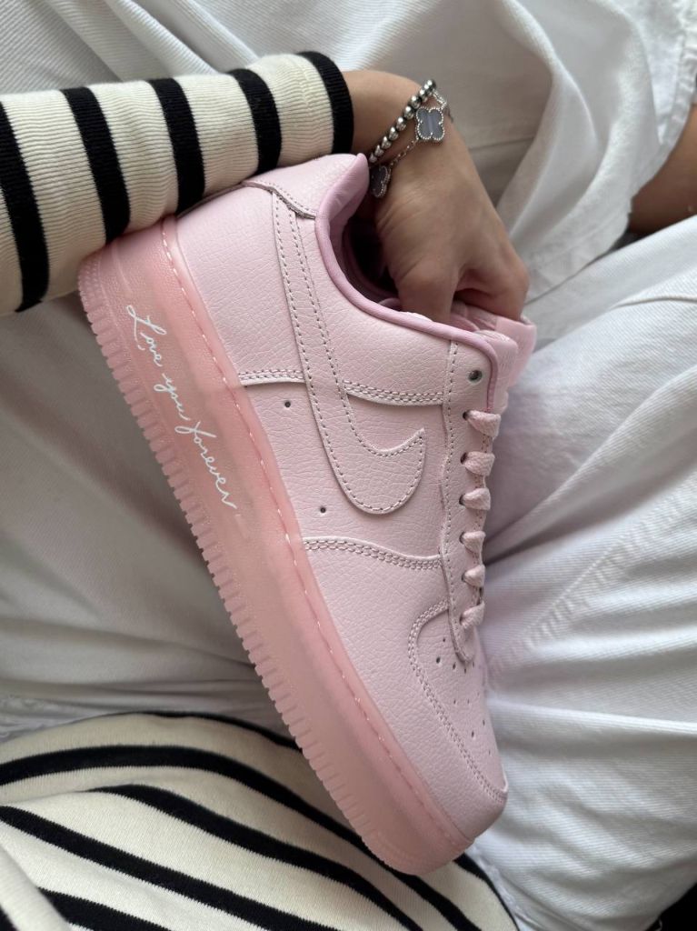 Рожеві кросівки Nike Air Force Nocta D Pink