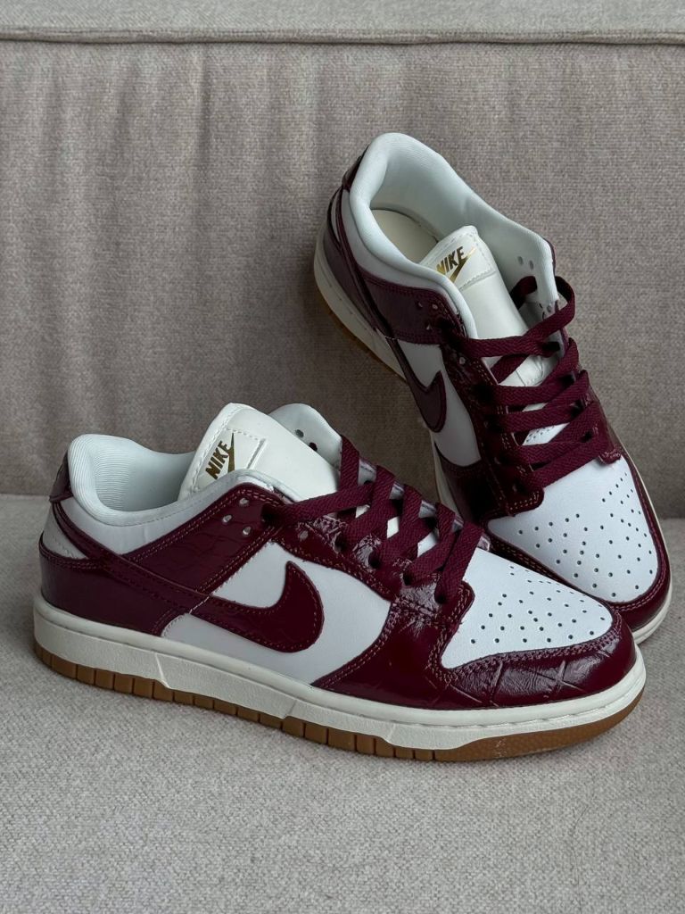 Кросівки Nike Dunk SB Dunk Burgundy Croc