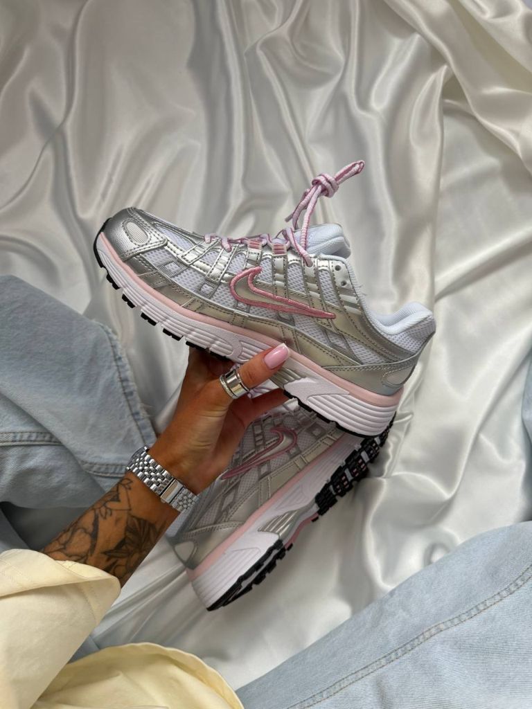 Кросівки Nike P-6000 White Elemental Pink 